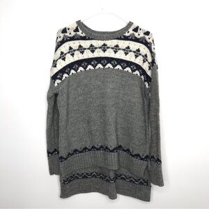 Ann Taylor Loft Wool Blend Hi-Low Sweater